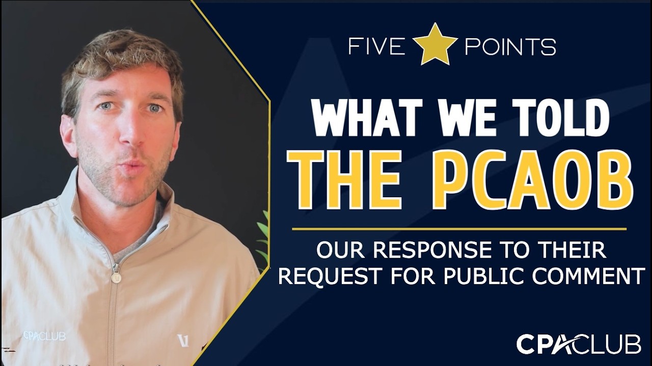 What We Told the PCAOB About QC 1000, Inspections, and Audit Quality