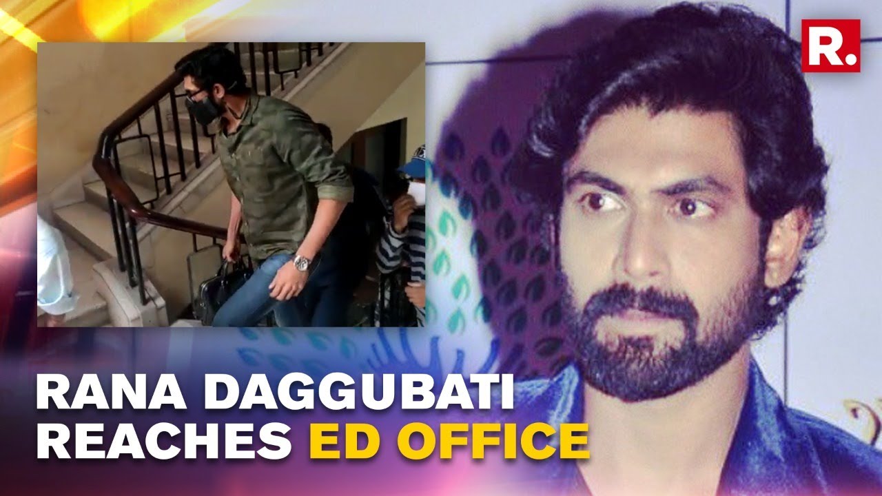 Rana Daggubati Reaches ED Office After Being Summoned In 2017 Drug Case | Republic TV