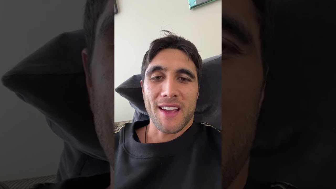 Ethan Browne (Tane).  Fan video msg.