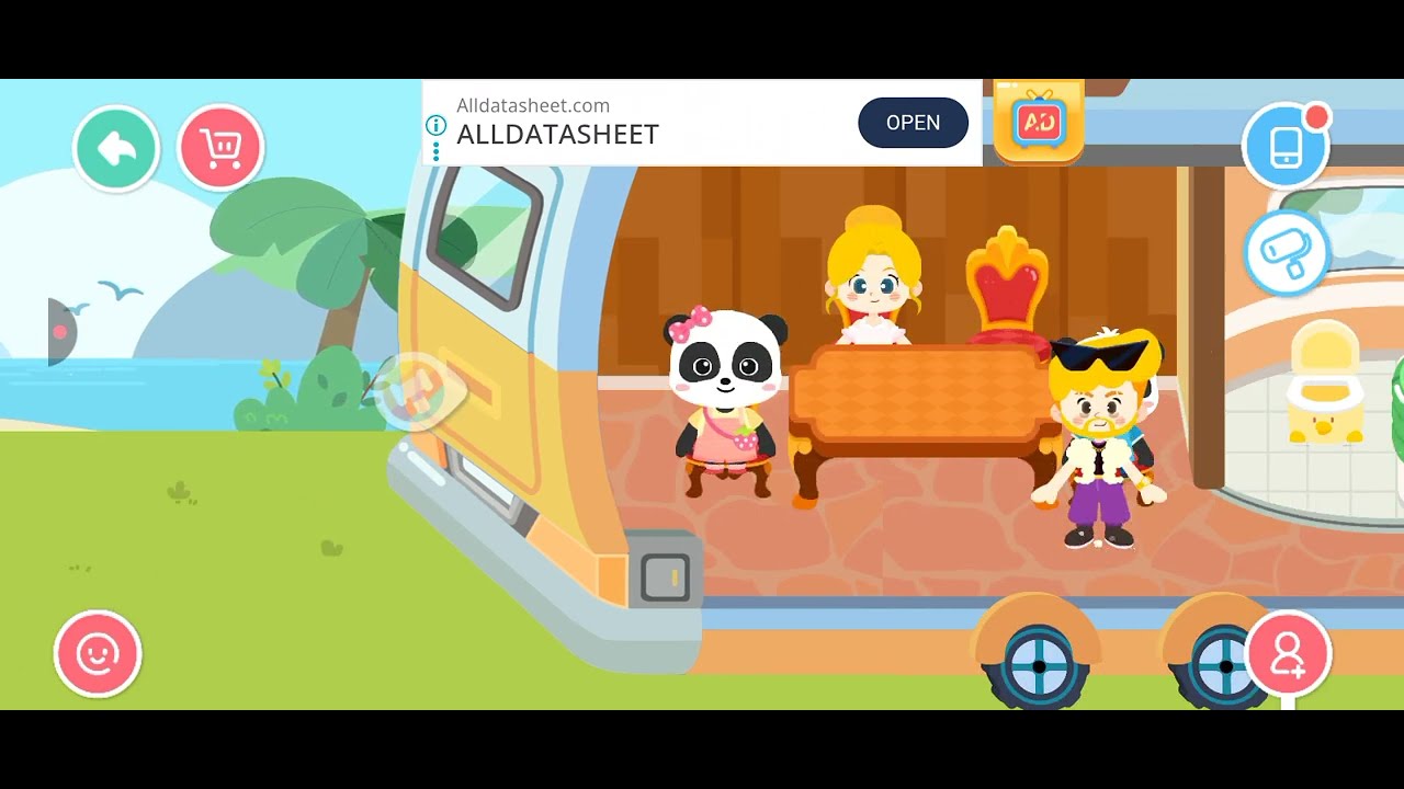 kiki dan miumiu camping menberwau unlad Chitra yang melakukan | babybus kota duniaku 