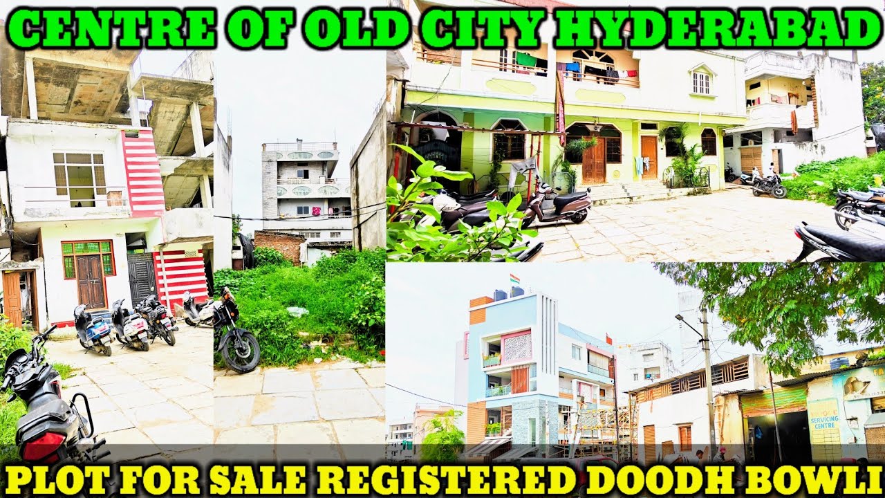 Plot For Sale Doodh Bowli Centre Of old City Hyderabad Registered Assisment Tax Paid
