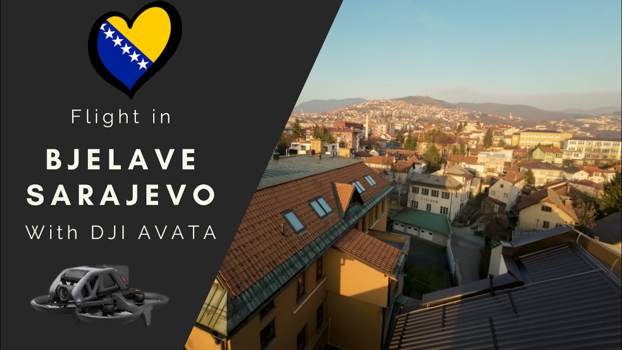 DJI Avata | Experience the Beauty of Bjelave, Sarajevo from Above with My DJI Avatar Drone