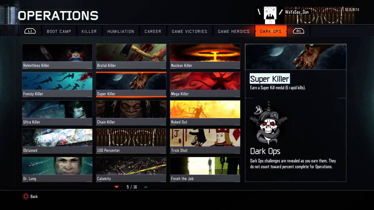 Call of Duty Blacks Ops 3 100 Percenter Calling Card