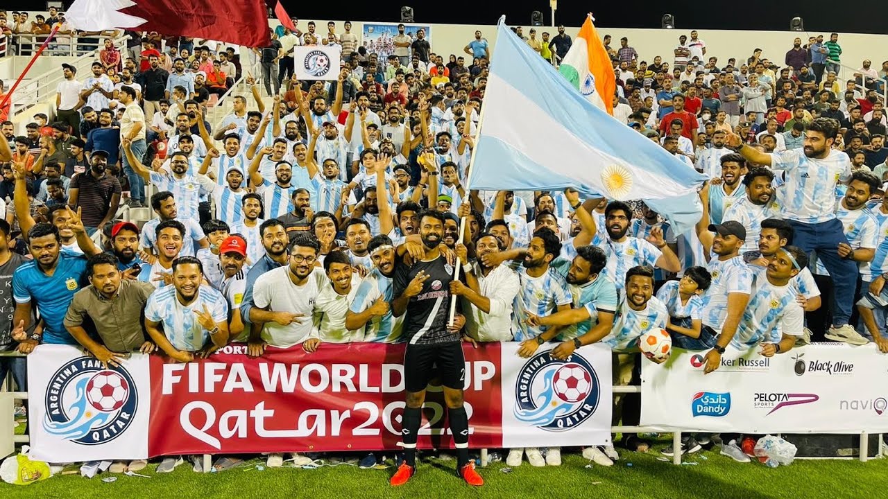 @Al ARABI STADIUM @ARGENTINA 🇦🇷 FANS 🔥 DOHA QATAR 🇶🇦