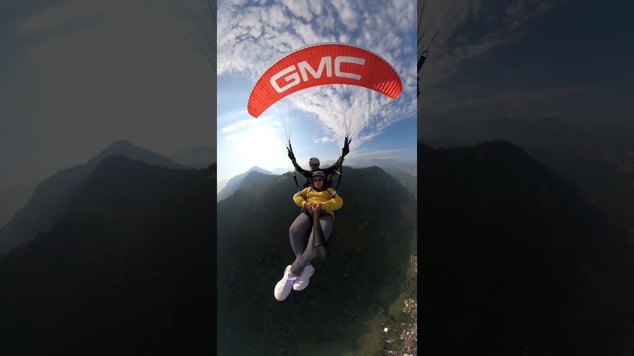 Mave en parapente