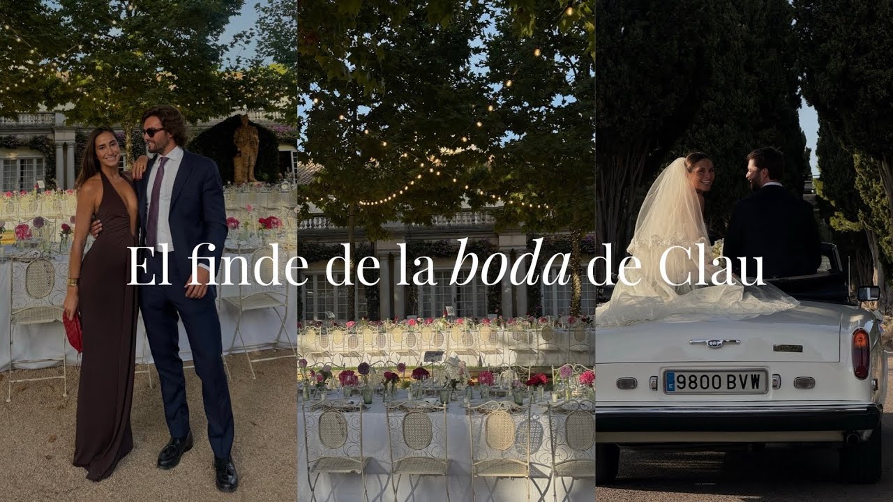 un finde de AMOR 🤍 boda, os cuento cosa de la mia, reflexiones y un mini GRWM. 