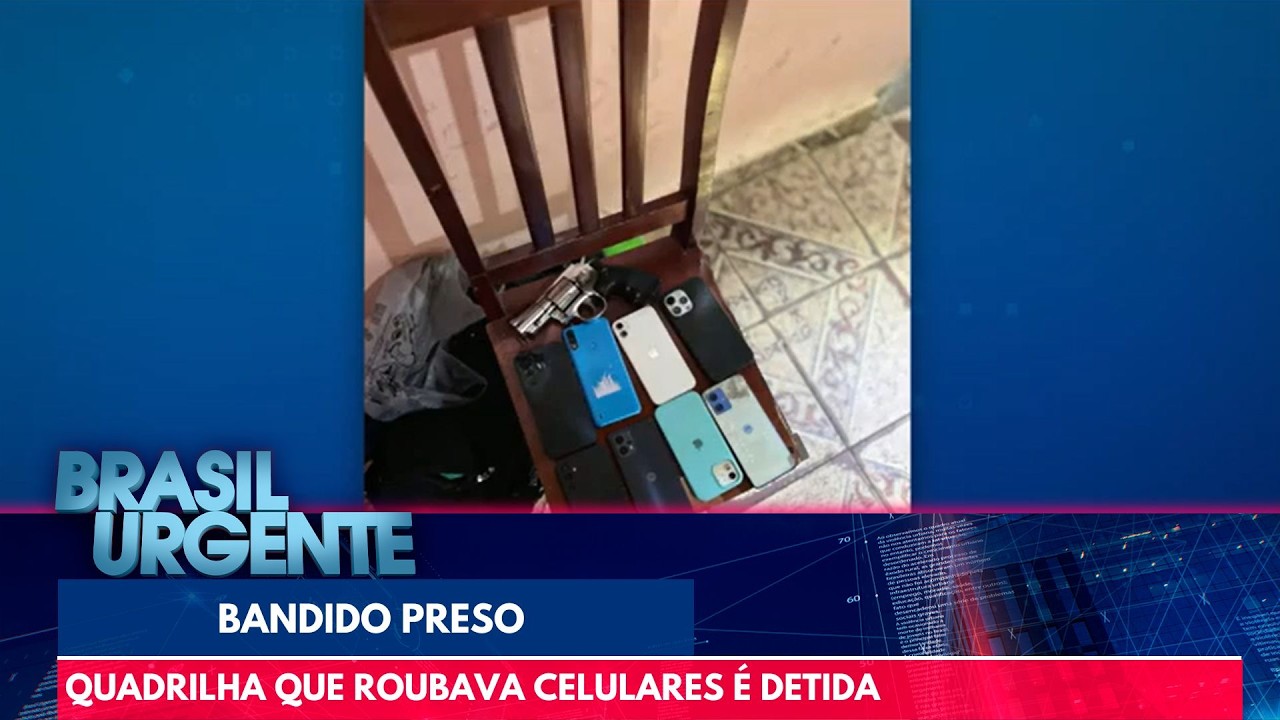 Quadrilha fazia arrastões de celulares e festejava os crimes | Brasil Urgente