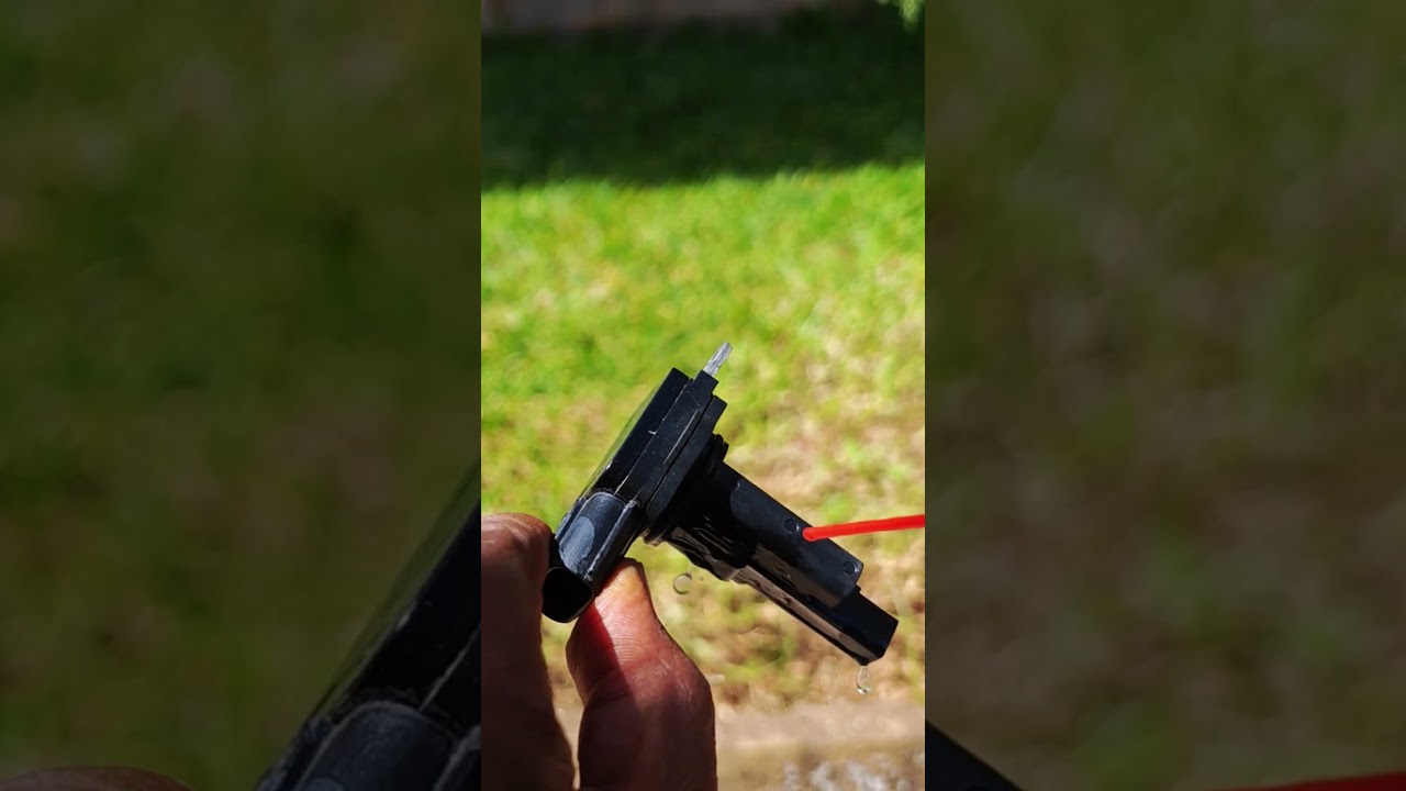 Cleaning dirty MAF sensor can improve bad gas mileage