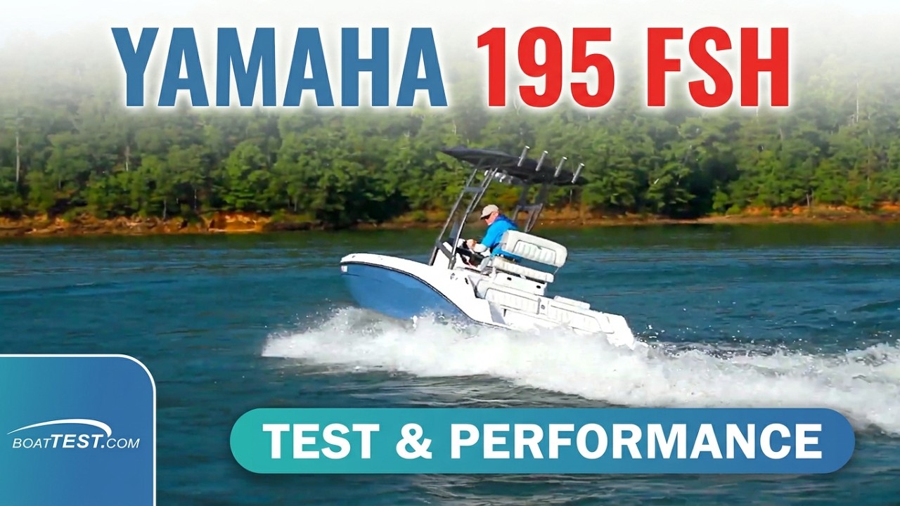 Yamaha 195 FSH Sport (2020-) Test Video - By BoatTEST.com