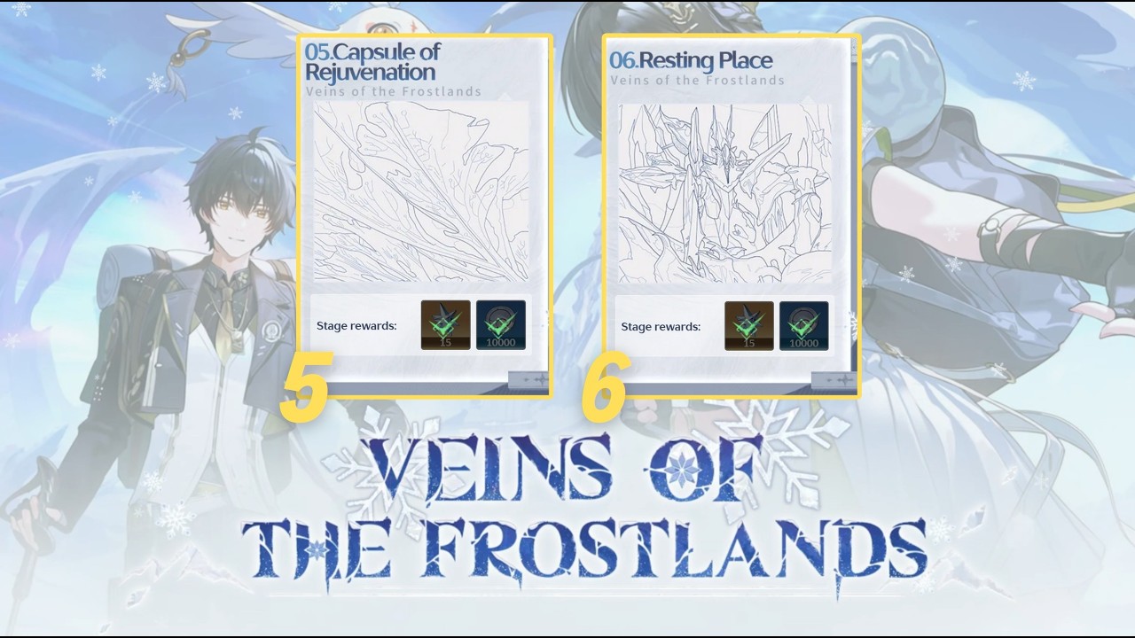 VEINS OF THE FROSTLANDS 5 & 6 PUZZLE SOLUTIONS - Wuthering Waves