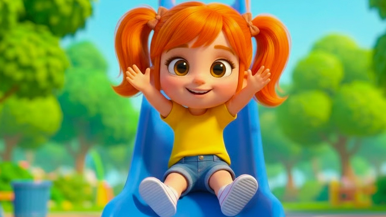🎵 Playground Safety Song for Kids | Fun Playground Adventure Cartoon 🛝👧👦