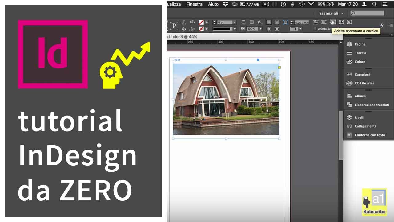 InDesign da zero #2: Inserire Immagini