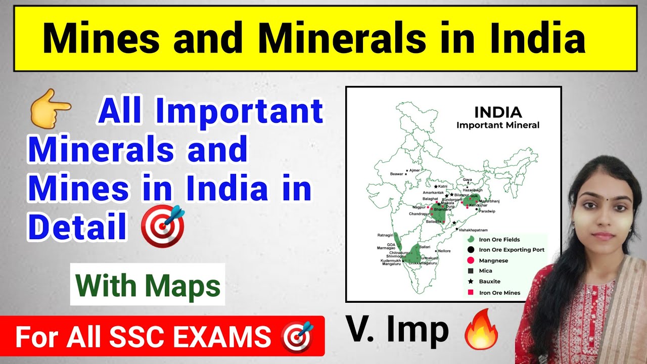 Mines and Minerals in India | Gk for Ssc exams