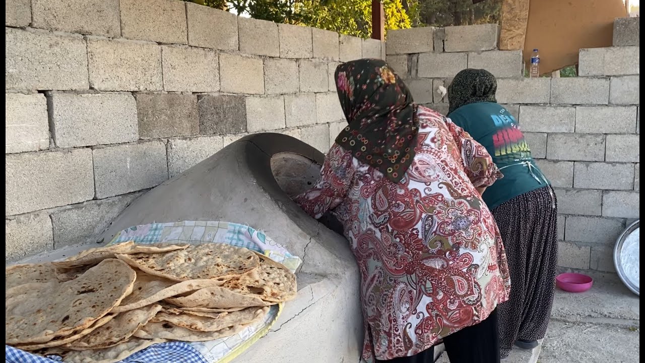 Ablamla DESTE DESTE Tandır Ekmeği Yaptık  #tandırbread
