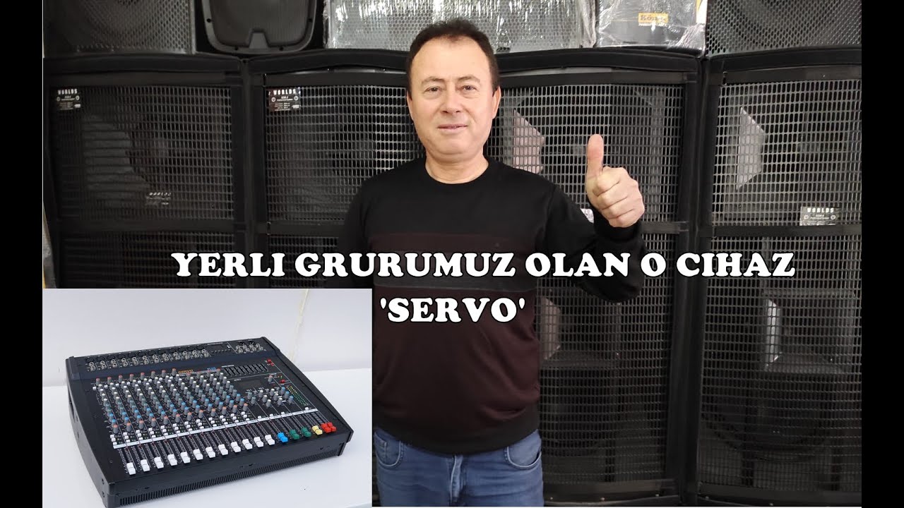 EKREM ŞAHİN ‘SERVO PLUS P160 S’ TANITIM