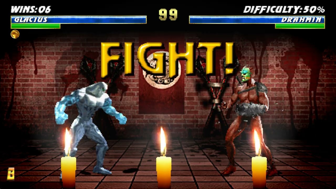 MK Vs The World V3 Glacius Ladder #mugen