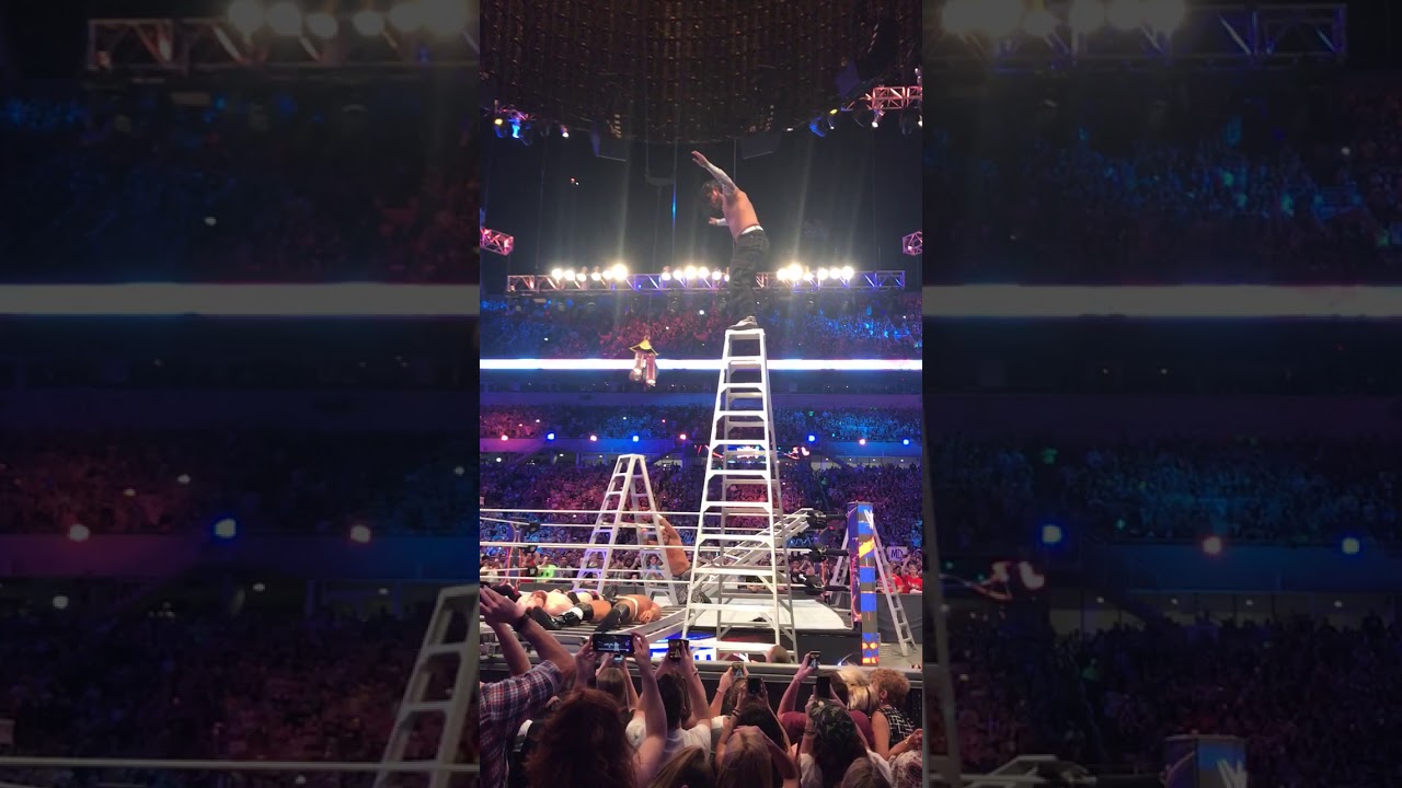 Wrestlemania 33 Jeff Hardy Swanton Bomb