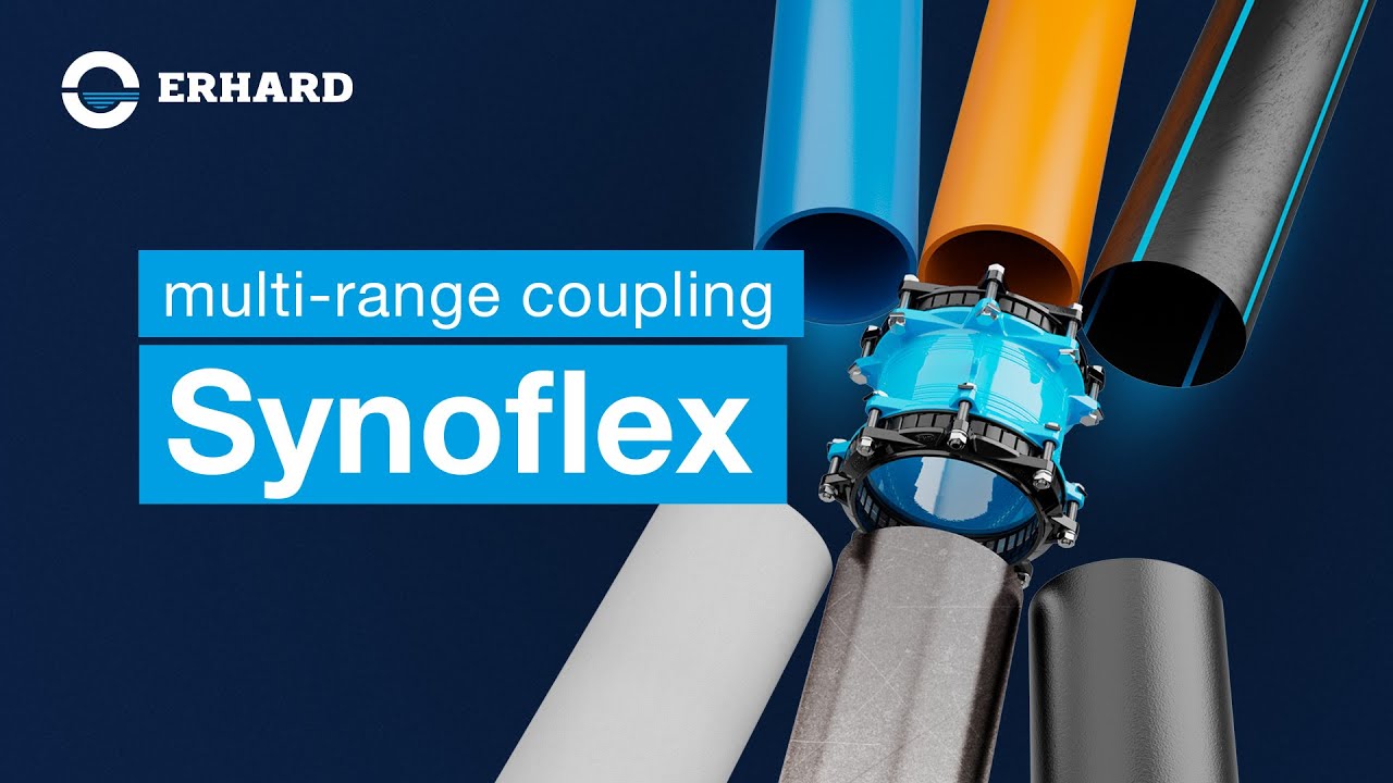 ERHARD Synoflex | The universal multi-range coupling for all pipe types