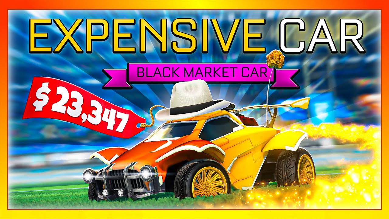 Использование самой дорогой машины в Rocket League