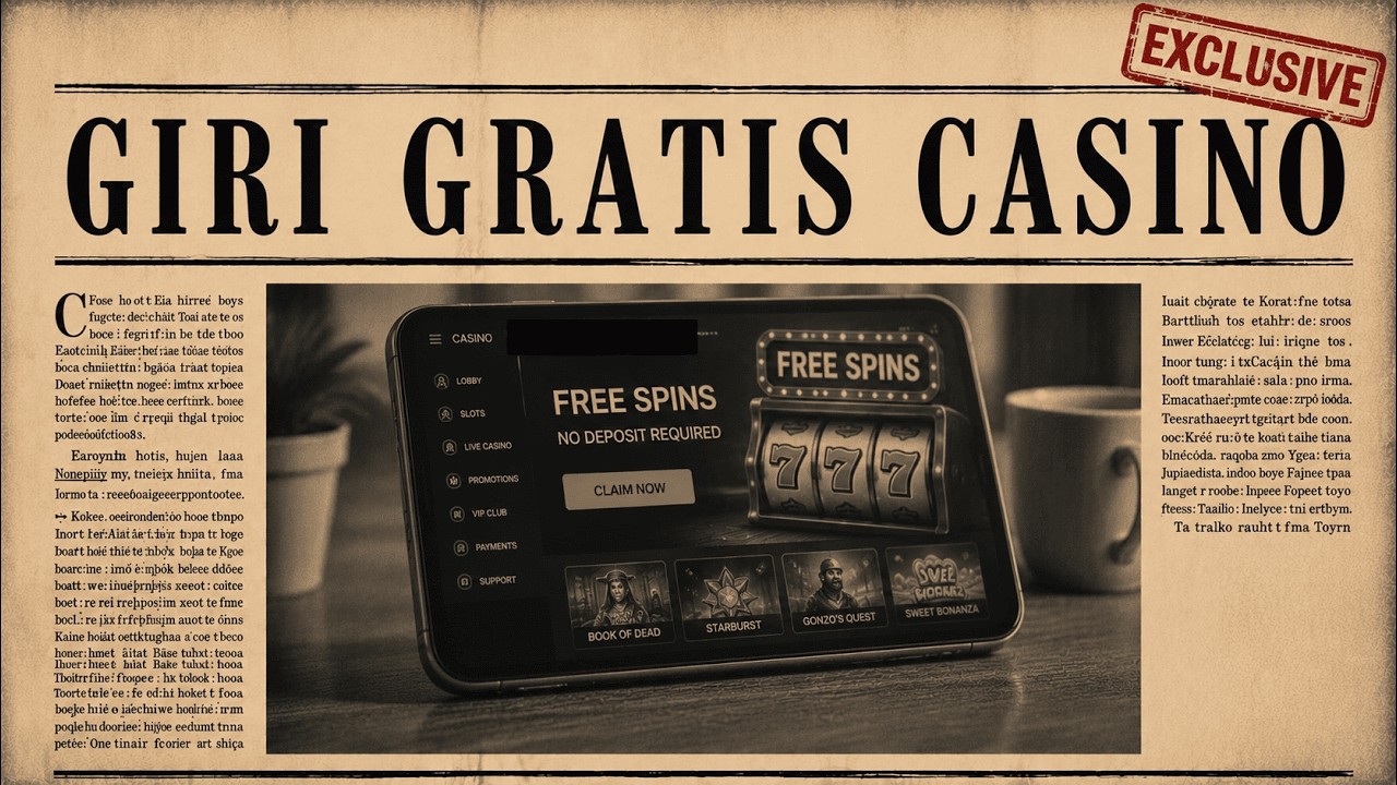 ✅ GIRI GRATIS CASINO 2026 🎰 FREE SPIN SENZA DEPOSITO E BONUS BENVENUTO ADM