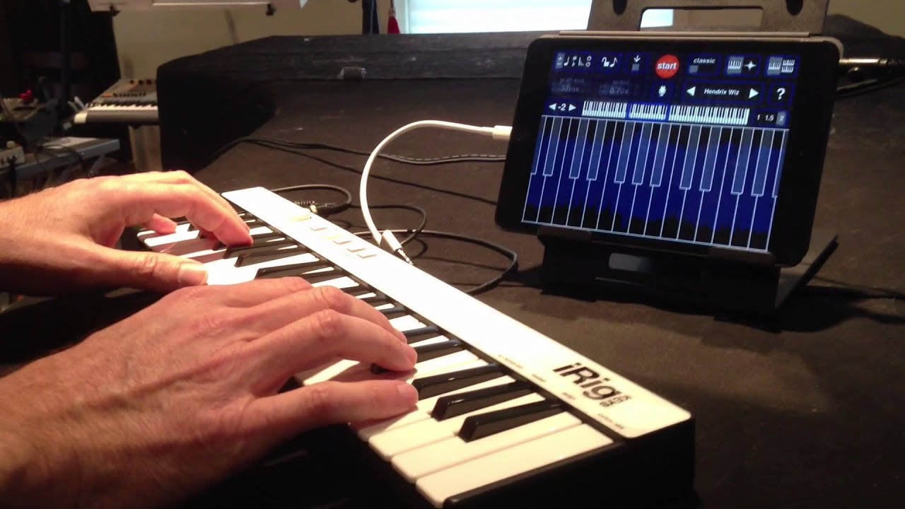 Jordan Rudess plays iRig KEYS -The universal portable keyboard for iPad, iPhone, and Mac/PC