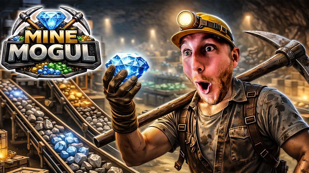 Das beste Mining-Spiel 2025 💎🚀 | Baue dein Imperium in Mine Mogul! - Bergbau Simulator 2025
