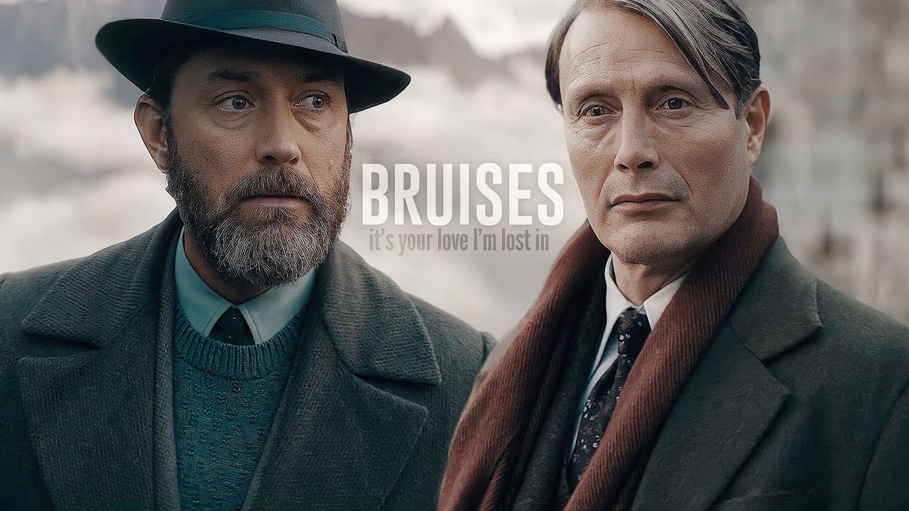 Dumbledore & Grindelwald. 𝐁𝐫𝐮𝐢𝐬𝐞𝐬 (grindeldore)