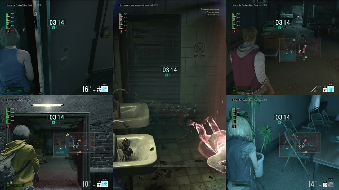 Resident Evil Resistance 5P Splitscreen 7/23/21