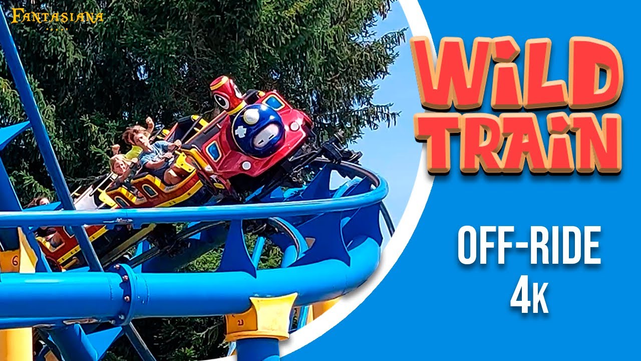 Wild Train | Off-Ride POV - 4k | Pax Wild Train | Fantasiana Erlebnispark