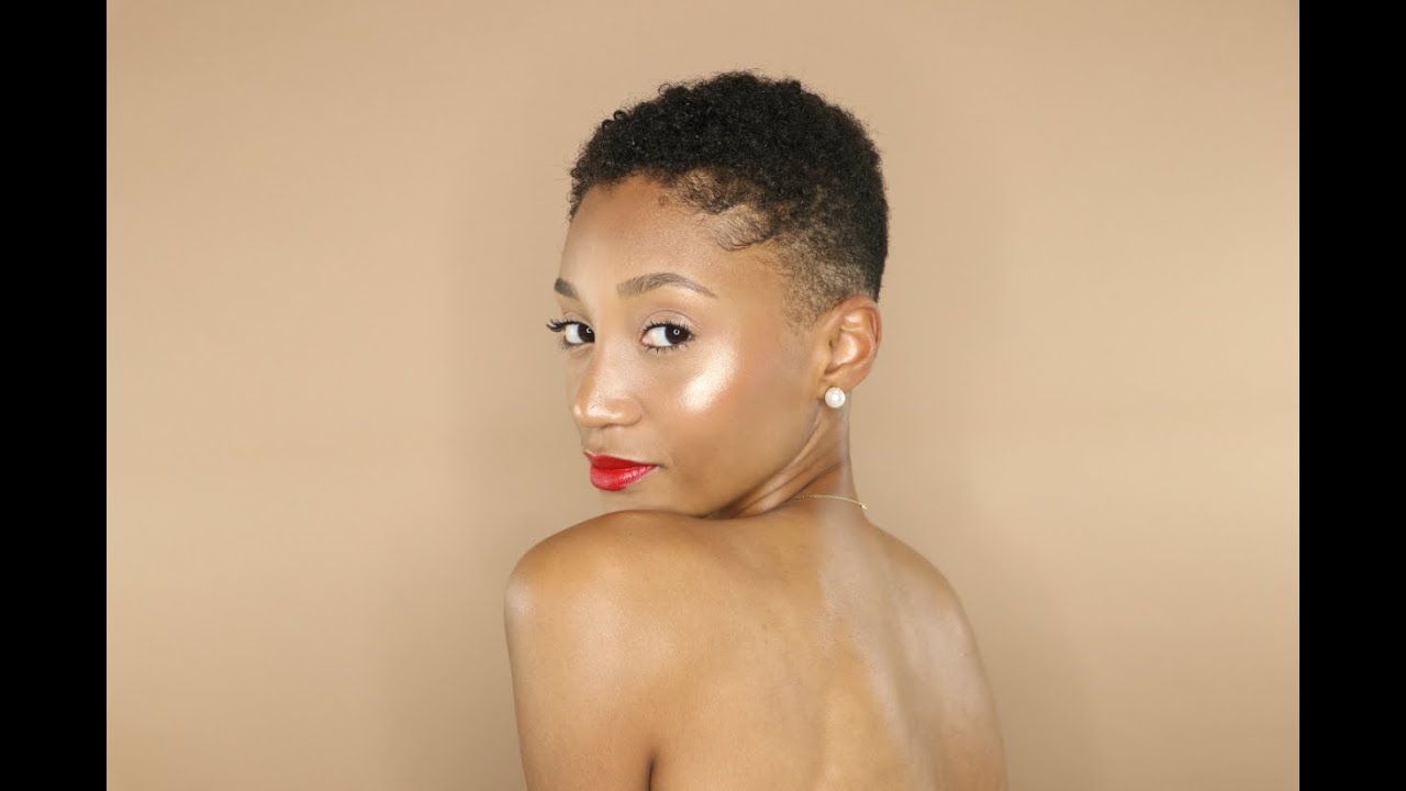 Wash and Go On Tapered TWA Natural Hair | MODELESQUE_NIC
