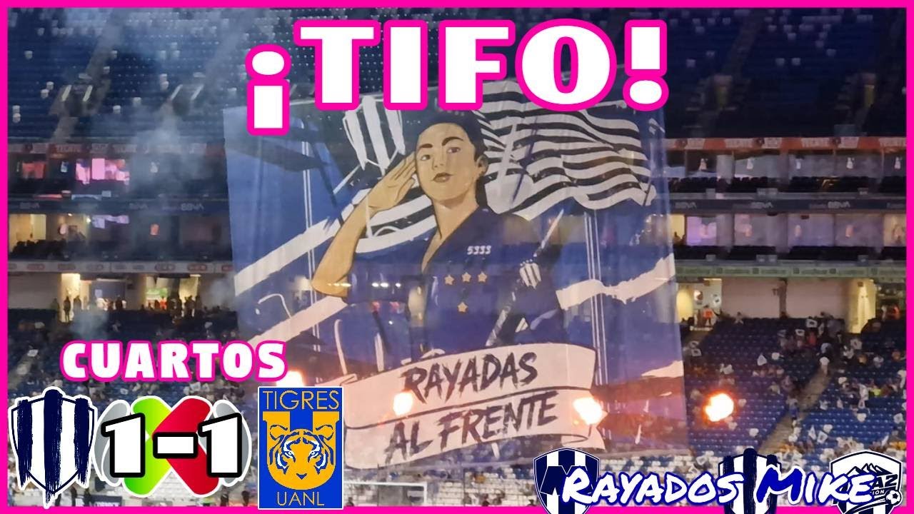 ¡TIFO: RAYADAS AL FRENTE! Rayadas 1-1 Tigres Cuartos Liga MX Femenil CL 2025 | Rayados Mike