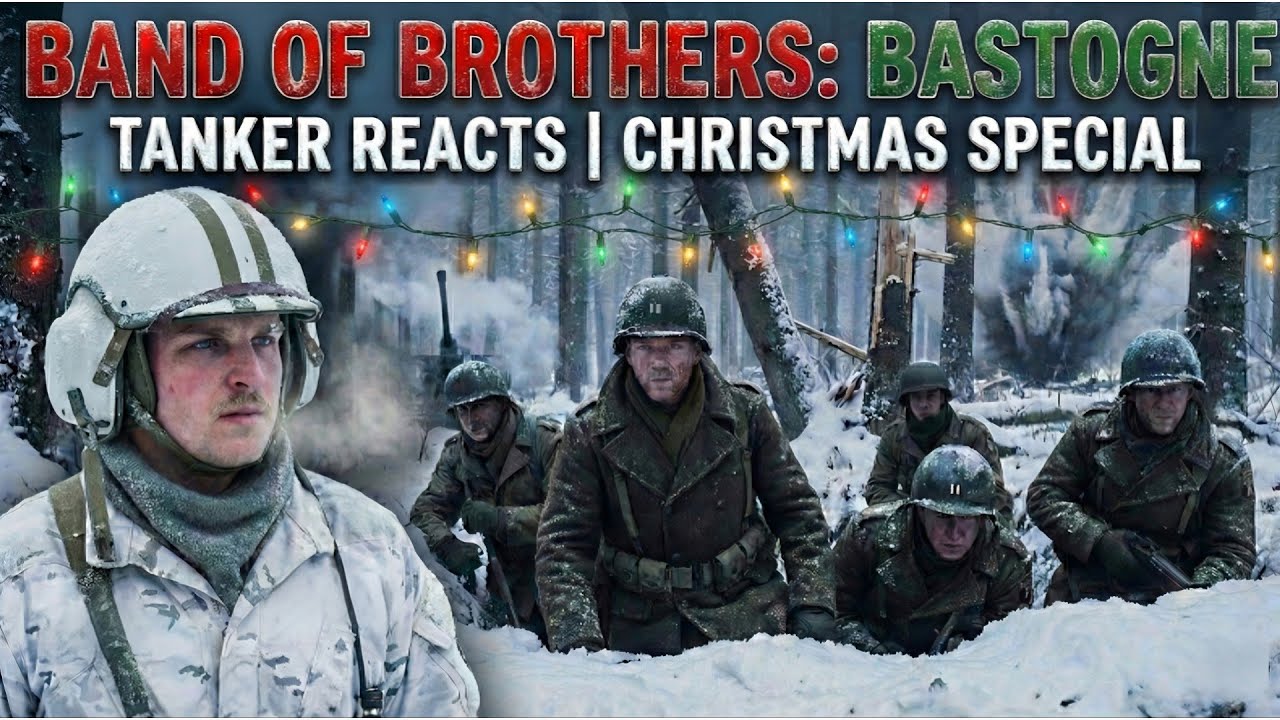 Soldier Reacts to BRUTAL CHRISTMAS in Band of Brothers Ep 6 | First Time Reaction - React Like Barry