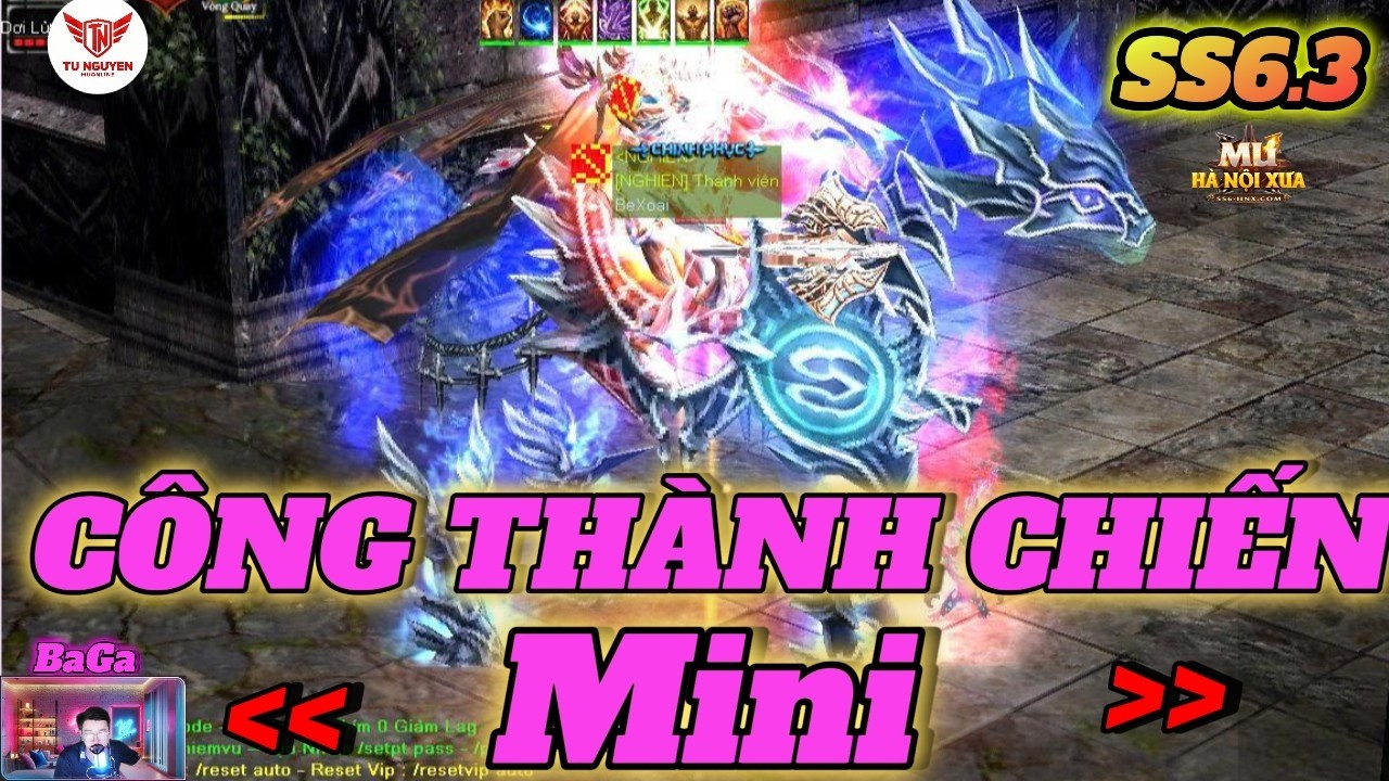 🔴 MU Online 2026 | Công Thành Chiến Mini Đoạt Trụ | Tú Nguyễn NNT