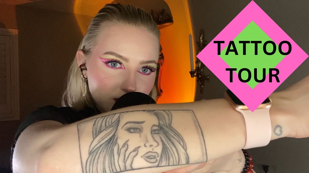 TATTOO TOUR: ⚡️🖤ASMR WHISPERED RAMBLE
