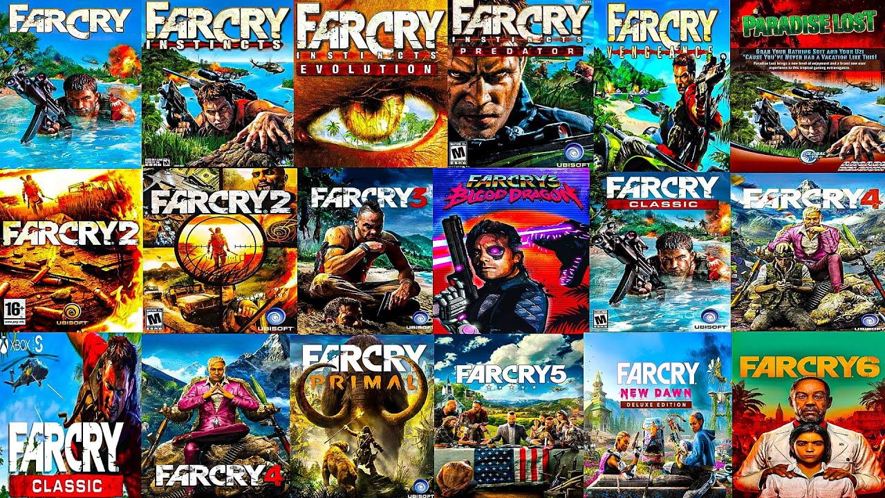Эволюция игр FAR CRY (2004–2022)