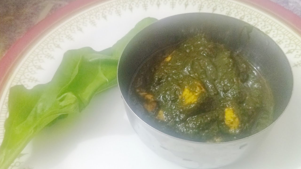 पालग र पनिर को स्पेशल तरकारी बनाउने तरिका 
