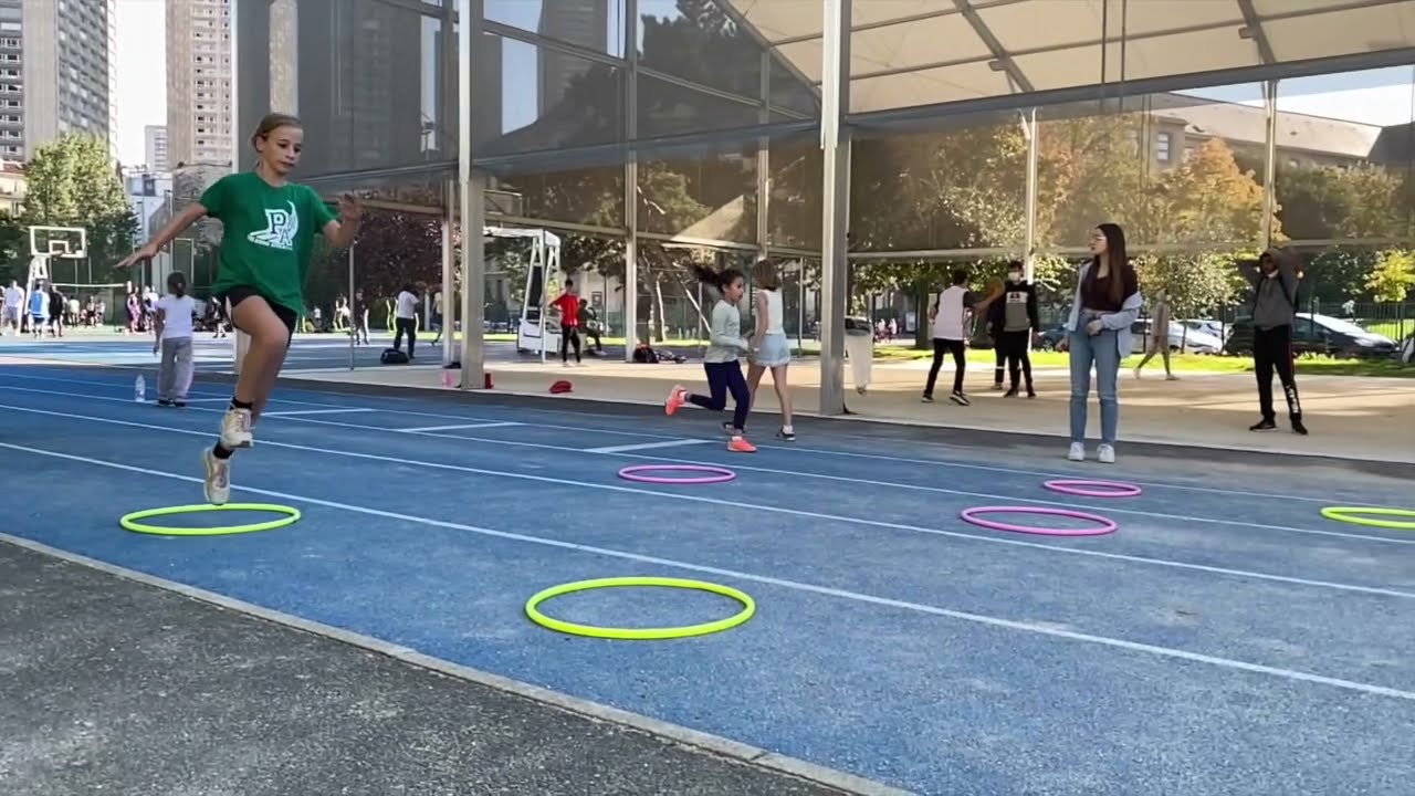 École Athlé - triple saut