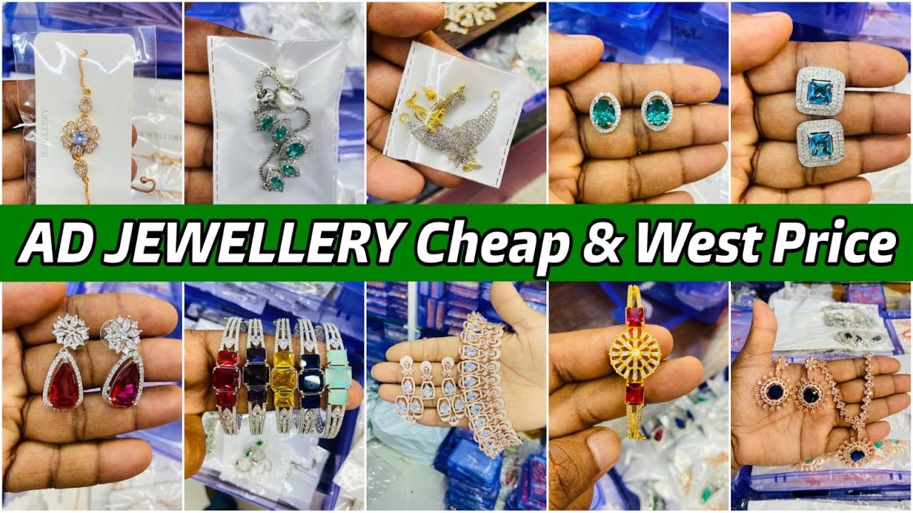 मलाड - AD Jewellery Wholesale Market In Mumbai | Premium Quality American Diamond Jewellery in Malad