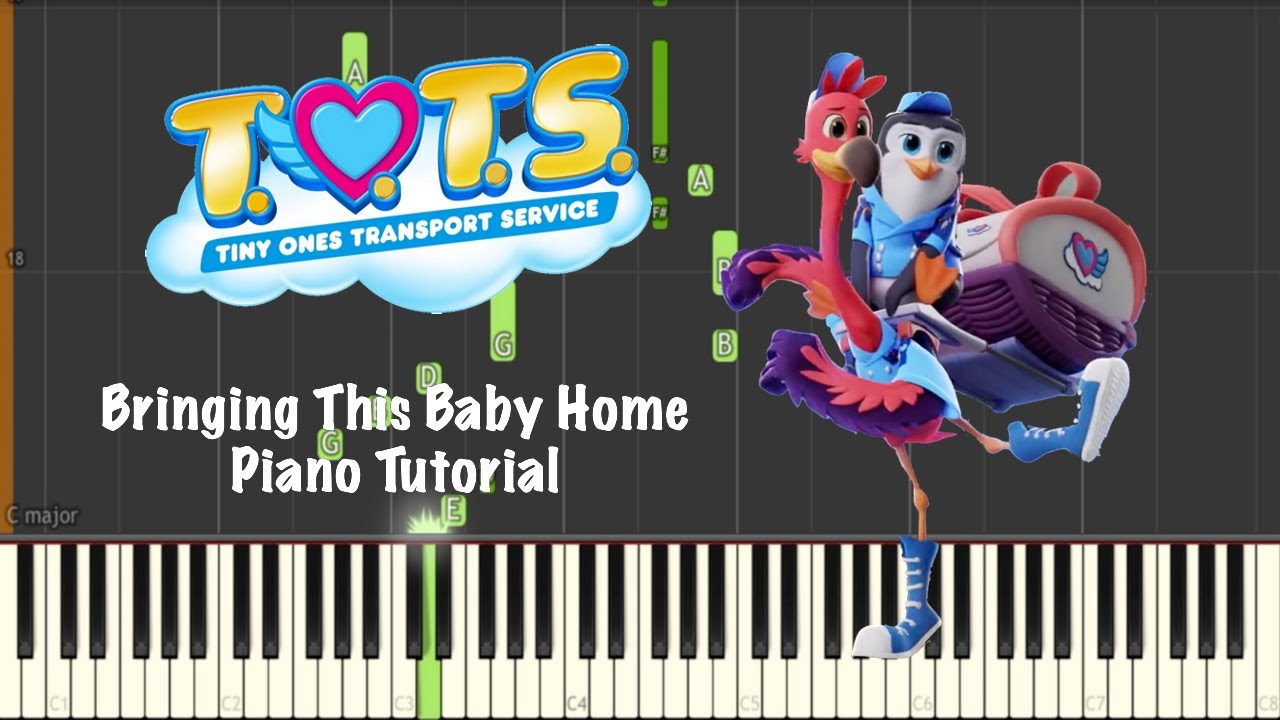 Disney Junior's T.O.T.S. ~ Bringing This Baby Home ~ Piano Tutorial