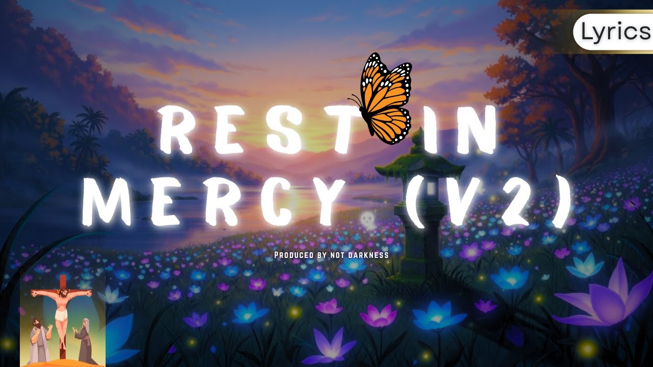 Rest In Mercy (v2) | Worship Song with Lyrics | Christian Music (Official Lyric Video)