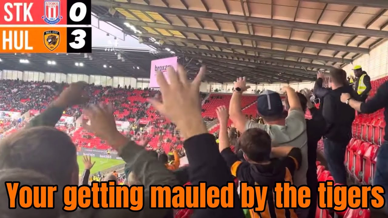 HULL CITY BEST CHANT + Lryics &ldquo;Your Getting Mauled by The Tigers&rdquo;