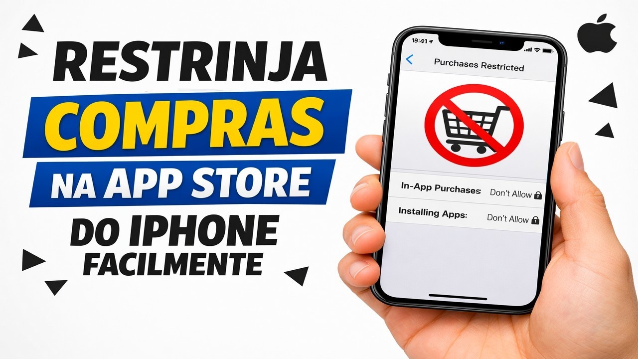 ► Restrinja compras na App Store do iPhone facilmente