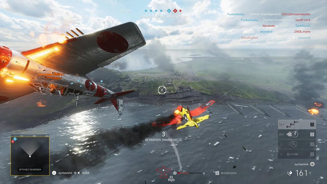 Battlefield 5 - If 2 enemy planes just come for you