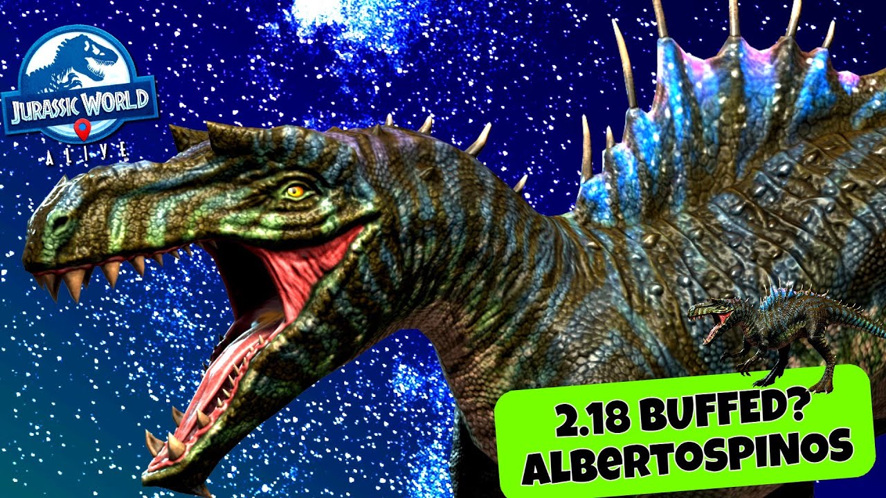 ALBERTOSPINOS Buff? | Jurassic World Alive 2.18 PVP