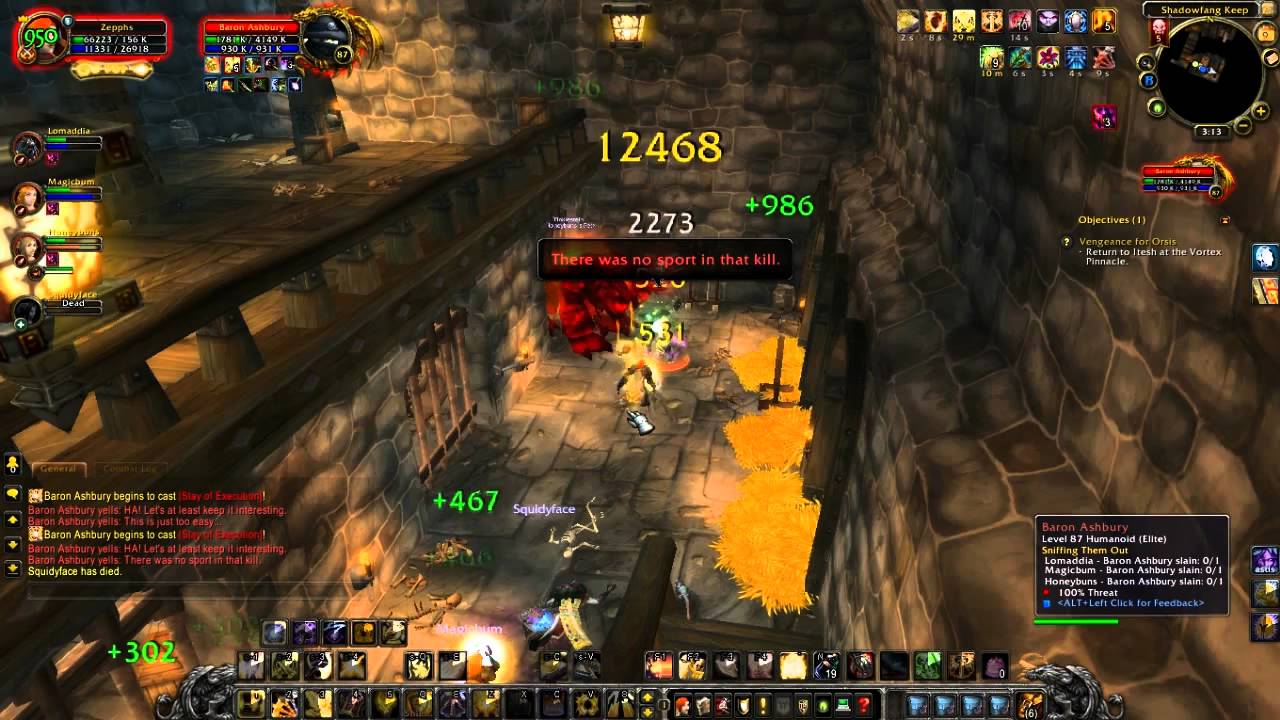 How To: Baron Ashbury - Shadowfang Keep Heroic
