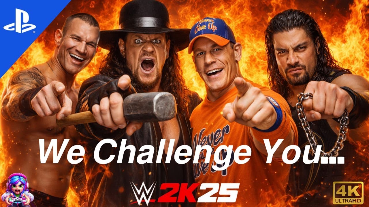 God of War - PS4 Games🔴WWE 2K25 Online Tournament: My Champion's Livestream GAMER AMU  Starts NOW!