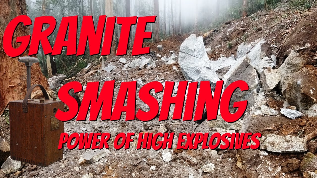 Granite smashing power of high explosives