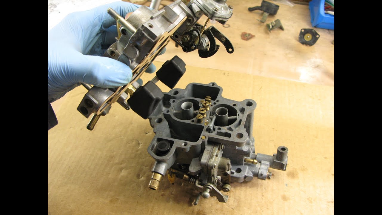 #8/8 Carburateur Weber 32 DRT  : Remontage du Couvercle