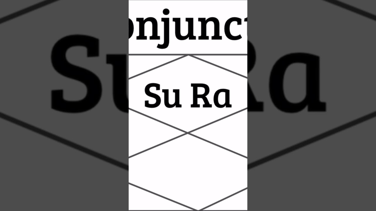 Sun Conjunct Rahu (Vedic Astrology) #sun #rahu #sunconjunctrahu #sunconjunctnorthnode #astrology