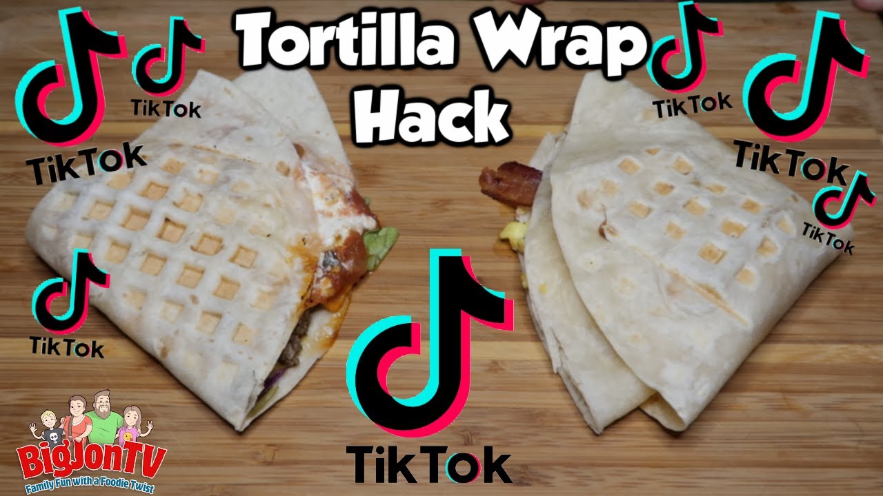 TikTok Tortilla Wrap Hack || What's Cookin' Wednesday